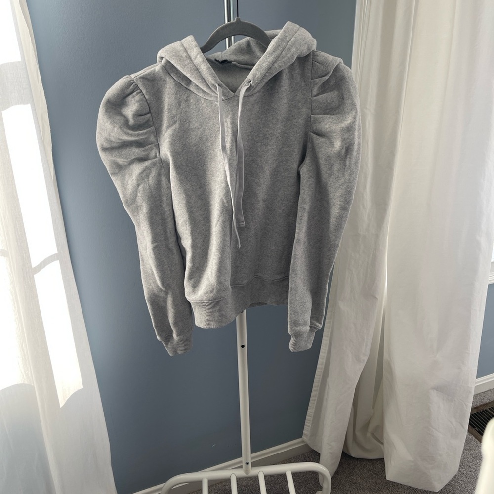 Express Light Gray Women's Hoodie